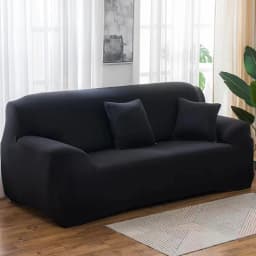 Solid Color Elastic Sofa Covers for Living Room Spandex Sectional Corner Sofa Slipcovers Couch Chair Cover 1/2/3/4 Seater