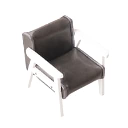 1:12 Dollhouse Miniature Sofa Leather Sofa Single/Double Chair Furniture Model Living Room Decor Toy Doll House Accessories