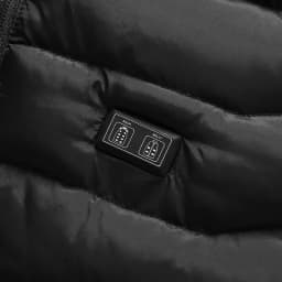 New Men Winter 15 Zone Intelligent Heating Hooded Cotton Jacket Versatile Dual Control Heating Electric Warm Coat(No Power Bank)