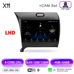 Carplay Android 16 For KIA Cerato 3 Forte K3 2013 2014 2015-2017 LHD RHD Car Radio Player Android Auto Multimedia GPS Navigation
