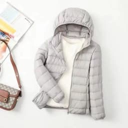Glossy Winter Down Cotton Jacket 2026 Women Cotton-Padded Coat New Casual Ultra Light Hooded Parkas Short Warm Coat Female