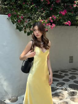 Women Solid Satin Sling Long Dress Casual Backless Sleeveless V-neck Pleated Gowns 2026 Summer Vacation Evening Party Robes