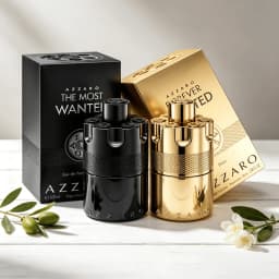 Azzaro Forever Wanted Elixir and Azzaro The Most Wanted - Warm Spicy Cologne Fragrance with Raspberry, Cardamom & Leather Accord - 12 Hour Long Lasting - Sophisticated Best For Date Night Tail Notes of Vanilla, Amber, and cedar Are Warm and Long-Lasting.
