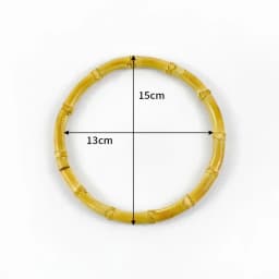 1/2/4Pcs Deepeel 7-18cm Natural Bamboo Bag Handles for Women Handbag Purse Handle Woven-Bag Ring DIY Handmade Bags Accessories