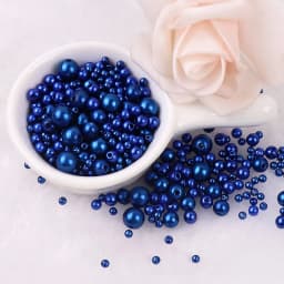 150PCS With Hole ABS Imitation Pearl Bead 3/4/6/8MM Round Plastic Acrylic Spacer Bead for DIY Jewelry Making Findings