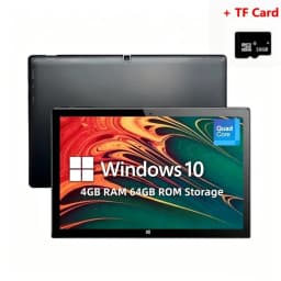 Hot Sales 4GB RAM 64GB ROM 10.1 INCH Windows 10 Tablet 64bit Intel Atom X5-Z8300 Quad Core 1280X800 IPS Dual Camear Micro HD-MI