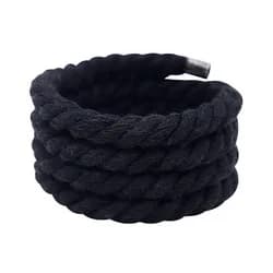 New Fashion 10MM Width Round Linen Shoelaces for Sneakers Suitable Board Shoes Canvas AF1/AJ Shoe Rope Sport Shoelace Decoration
