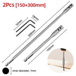 Drill Extension Connect Rod 150/300/173mm 1/4”Hex Shank Screwdriver Bit Extension Bars Holder Extension Rod Electric Drill Tools