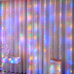 6x3M LED Curtain Icicle String Lights Christmas Fairy Lights Garland Outdoor Home For Wedding/Party/Garden Decoration 3M