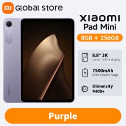 Global Version Xiaomi Pad Mini 8GB/12GB RAM 7500mAh Battery 67W HyperCharge MediaTek Dimensity 9400+ 8.8' 3K Ultra-Clear Display