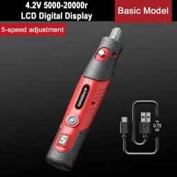 5000-20000r 4.2V Engraver Electric Drill Mini Grinder Engraving Pen Drilling Machine Cordless Rechargeable Micro Rotary Tool Kit