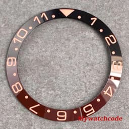 38mm X 30.6mm Watch Bezel Insert Ceramic Mods Replacement Fit For 40mm Automatic GMT SUB SKX 007 Repair Accessories Case Ring
