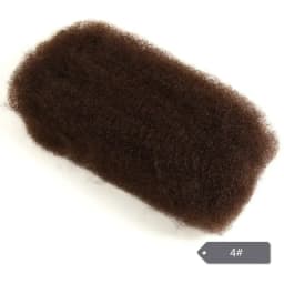 X Human Hair Afro Kinky Bulk 18-44 Inches For Mini Twist 50g Hair Bundles Repair Locs Natural Black For Dreadlock Extensions