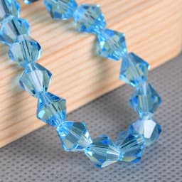 2mm 3mm 4mm 6mm 8mm Bicone Faceted Crystal Glass Loose Spacer Beads Wholesale Lot For Jewelry Making DIY Crafts Findings
