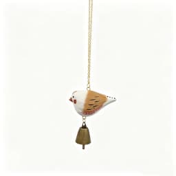 1Pc Hanging Wind Chime, Unique Hand-Carved Wooden Bird Statue Ornament, Painted Wooden Bird Sculpture, Home Decoration, Hanging Decoration, Outdoor Garden Decoration, Exquisite Craftsmanship, Unique Holiday Gift, Thanksgiving, Mother's Day, Christmas Decoration, Doorbell Decoration