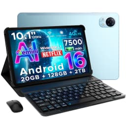 DOOGEE Tab G5 Android 16 Tablet PC 10.1 inch 7500mAh Battery 20GB RAM (3+17) 128GB ROM Widevine L1 Support 4G LTE Tablet Pad PC
