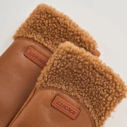 Women Winter PU Suede Keep Warm Touch Screen Gloves Fashion Splicing Drive Riding Light Not Bloated Elegant Temperament