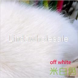 Wholesale thick quality pile 5cm plush fox fur,felt cloth,faux fur fabric, Carpet Decoration Materials