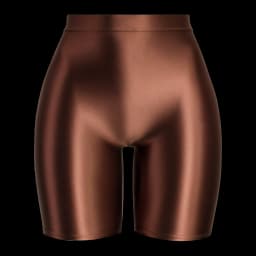 Women Cropped Pants Oily Shiny Luster Tights Form-fitting Opaque Sexy High Waist Capris Smooth Super Smoothy Skinny Leggings
