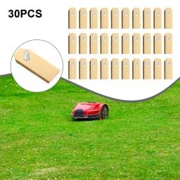 Get Perfect Cutting Results and Long Lasting Performance with These 43mm Stainless Steel Blades for Robotic Lawn Mowers