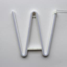 DIY Alphabet Letter Neon Light Sign & @ Number LED Night Light 22cm Height Decor Birthday Wedding Party Wall USB & Battery Case