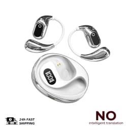 Ai Translator Headphones 144 Languages Wireless Real Time Translation Bluetooth Headset Waterproof Earbud For Business Travel