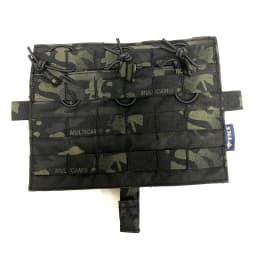 FMA-AVS Removable Flap Molle, M4 Flat Triple Magazine Pouch Multicam for Tactical AVS JPC2.0 CPC Vest, Front Panel to Update