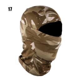 Camouflage Balaclava Full Face Scarf Ski Cycling Full Face Mask Cover Neck Head Warmer Sports Cap Helmet Liner