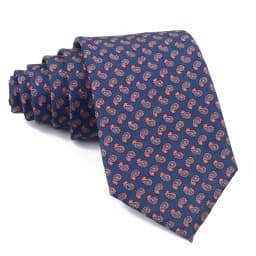 Classic Men's Imitation Silk High Quality Ties Soft Novel Navy Blue Wine Red Paisley Neckties Business Wedding Accessories Gifts