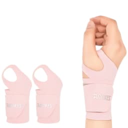 AOLIKES Ultra Thin and Soft Wrist Brace Wrist Wraps for Men and Women, Adjustable Wrist Support for Basketball Tennis Badminton