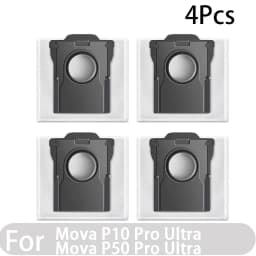 Compatible for Mova P50 Pro Ultra, Mova P10 Pro Ultra Accessories Tricut Brush Hepa Filter Mop Cloth Dust Bag