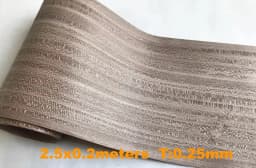 0.2-0.25mm Natural Thin Wood Veneer Roll White Oak Black Walnut Ebony Furniture Decorative Surface Board Panel Veener