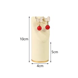 Cylindrical Jewelry Display Props Necklace Pendant Display Stand Rings Earring Storage Rack Store Counter Jewelry Organizer