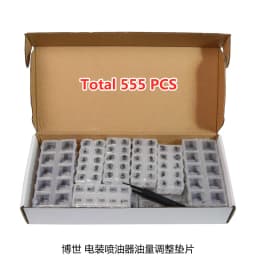 New!555PCS Common Rail Injector Repair Adjustment Washer Shims for Bo-sch for Den-so,B11,B12,B13,B14,B16,B22,B25,B26,B27.B31,B48