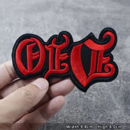 Bands Iron On Patches Apparel Sewing Fabric Handmade Appliques For Clothing Punk Rock Stickers Badges Parche