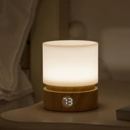 Timer Night Light Small LED Bedroom Bedside Table Lamp Baby Breastfeeding Dimmable Sleeping Usb Charging Warm White Mood Light
