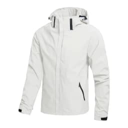 Men's Waterproof Rain Jacket Lightweight Outer Hooded Outdoor Raincoat Hiking Windproof Jacket Climbing Outdoor Jackets