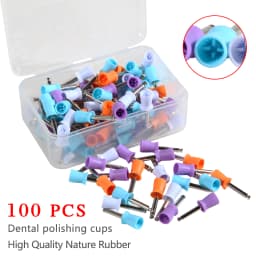 Dental Cordless Electric Hygiene Prophy With LCD Screen 4:1 Contra angle/Nose Cone Handpiece/Prophy Angles/Polish Cups