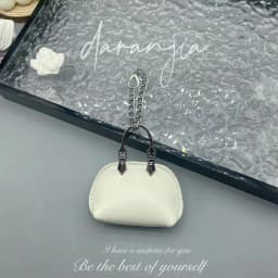 Mini Small Bag Exquisite Bag Pendant Chain Shell Bag Keychain Crossbody Bag Decoration Creative Gift DIY Women Bag Accessarie