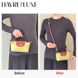 2026 New Leather Bag Strap For Longchamp Mini Lime Durable Fashion Without Punching Modification Bag Accessories