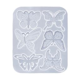 Crystal Epoxy Mold Silicone Mold for Pendant Leaves Bow Mirror Craft Mold Silicone Mould Jewelry Making Tool