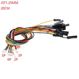 5PCS 1.0 1.25 1.5 2.0 2.54 SH/JST/ZH/PH/XH 1.0MM 1.25MM 2.0MM 2.54MM Female Plug Connector To Dupont Line/Wire 1P Cable 2/3/4Pin