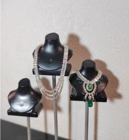 Need 15days process time New Handmade Toy necklace Earrings Crystal diamond accessories for your 1/6 scale BB FR dolls BBMOD32