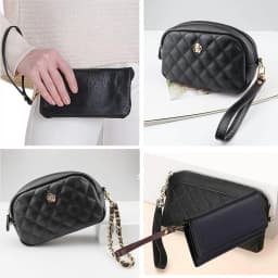 Leather Wristlet Strap Replacement Clutch Purse Bag Handle Belts for Handbag Wallet Key Wrist Lanyard Bags Accessories 14.5cm