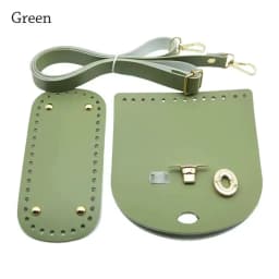 1/3pcs PU Leather Shoulder Bag Bottom Strap Handbag Shoulder Strap Woven Bag Set For DIY Handmade Bag Backpack Accessories