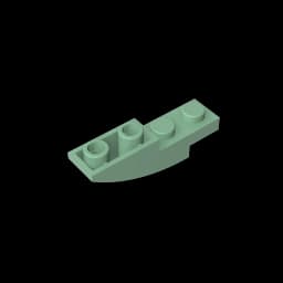 Gobricks GDS-731 BRICK 1X4X1 INV. BOW compatible with lego 13547 children's DIY Educational Building Blocks Technical