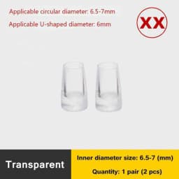 2Pcs Woman High Heels Shoe Covers Square TPU/PVC Material Soft Damping Heel Protector Non-slip Heel Protector
