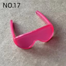 Candy Color 1/6 Doll Glasses Handrings DIY Doll Dressing Accessories Original Doll Decorations Part for Doll Making
