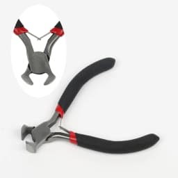 1Pcs Mini Pliers Insulated Cutter Clamping Stripping Wire Crimping Cable Cutters Round Long Nose Pliers For Jewelry Making Tools