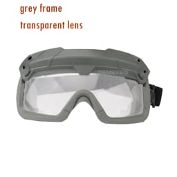Tactical Glasses 2 Modes Airsoft Goggles Riding Eye Protection for Hiking Paintball Hunting Shooting Eyewear for FAST Helmets
